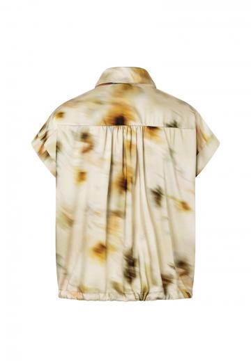 Атласная блузка