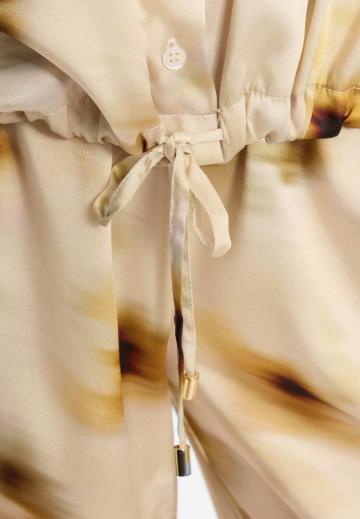 Атласная блузка