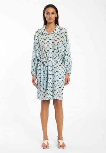 Вязаное платье