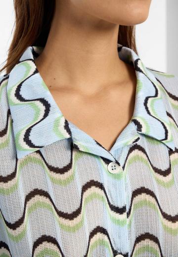 Вязаное платье