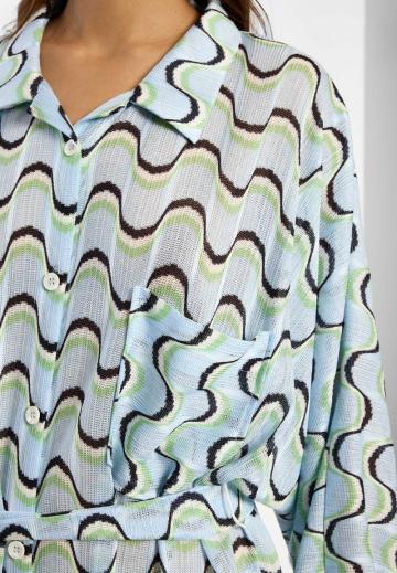 Вязаное платье