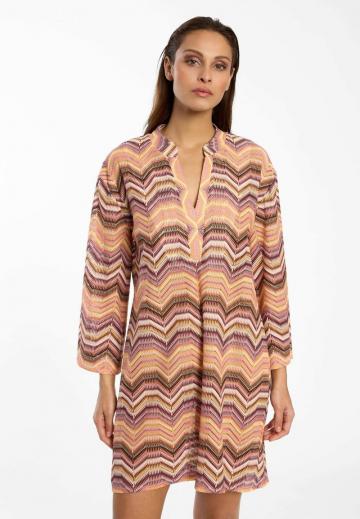 Вязаное платье