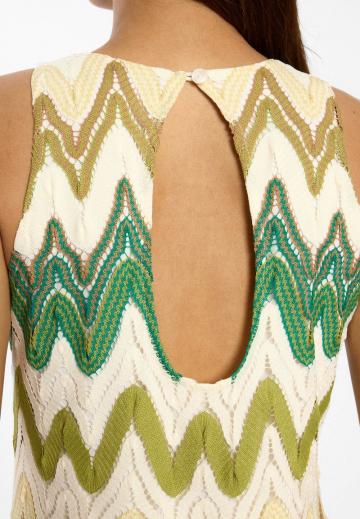 Вязаное платье