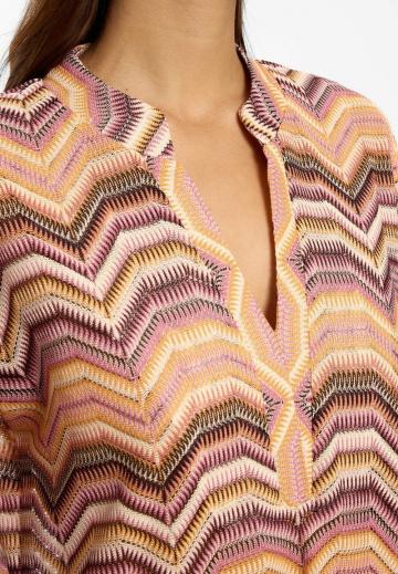 Вязаное платье