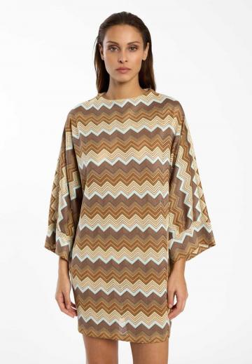 Вязаное платье