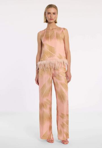 Блузка без рукавов