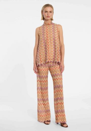 Пуловер без рукавов