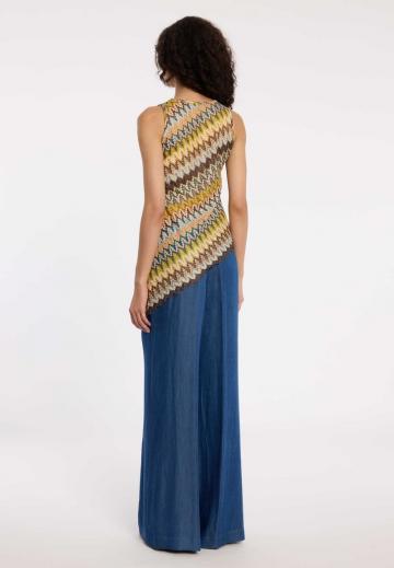 Длинный пуловер