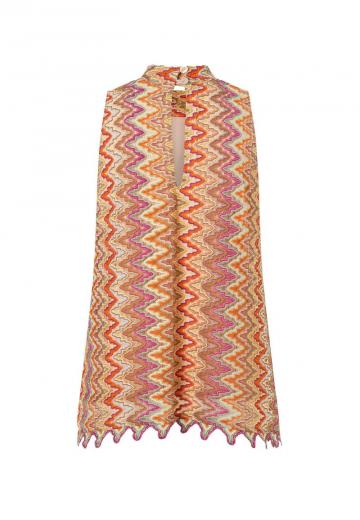 Пуловер без рукавов