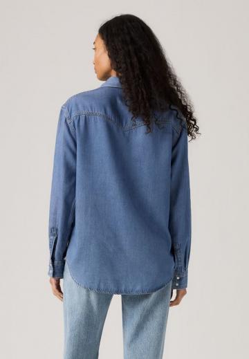 Джинсовая блузка