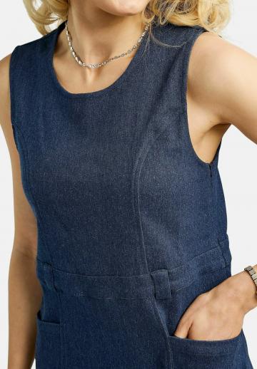 Джинсовый комбинезон