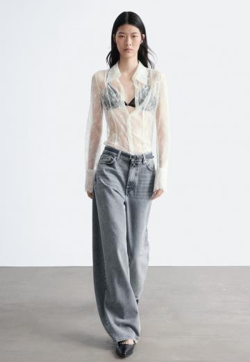 Кружевная блузка