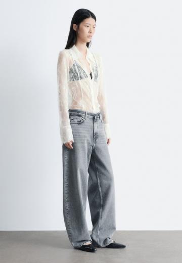 Кружевная блузка