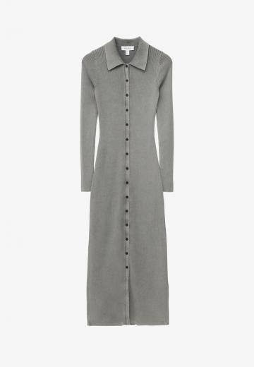 Вязаное платье