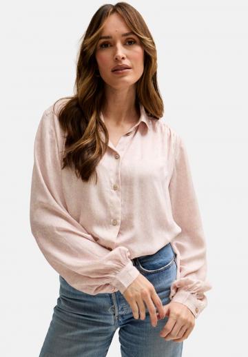 Атласная блузка