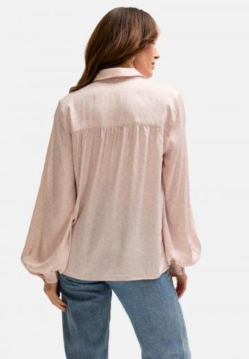 Атласная блузка