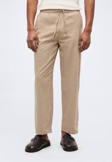 Льняные брюки