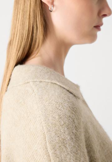 Длинный пуловер