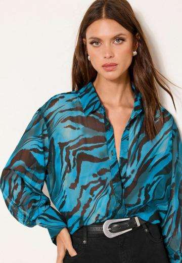 Шифоновая блузка