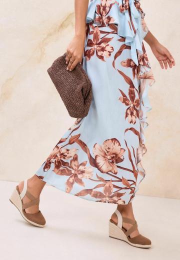 Туфли на танкетке