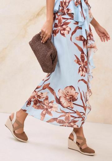 Туфли на танкетке