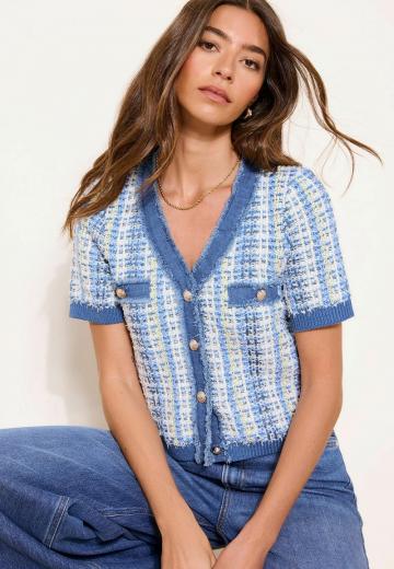 Вязаная кофта