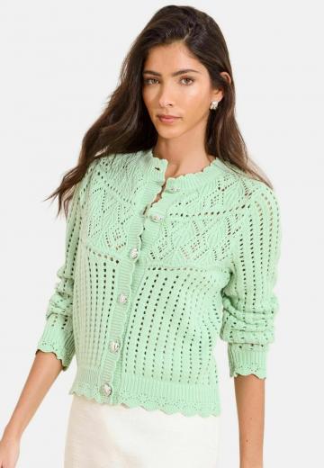 Вязаная кофта