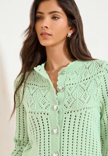 Вязаная кофта