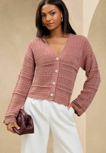 Вязаная кофта