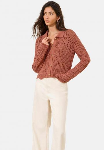 Вязаная кофта