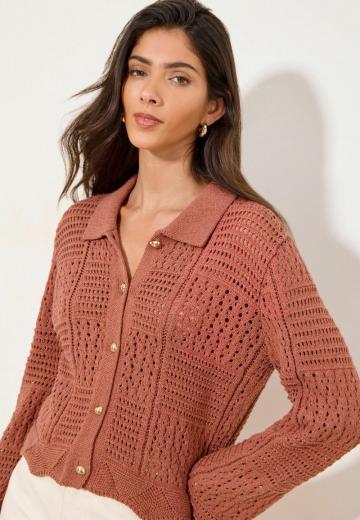 Вязаная кофта