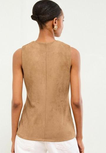 Джинсовая жилетка