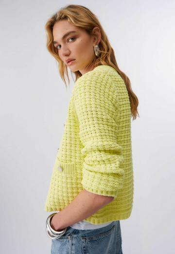 Вязаная кофта