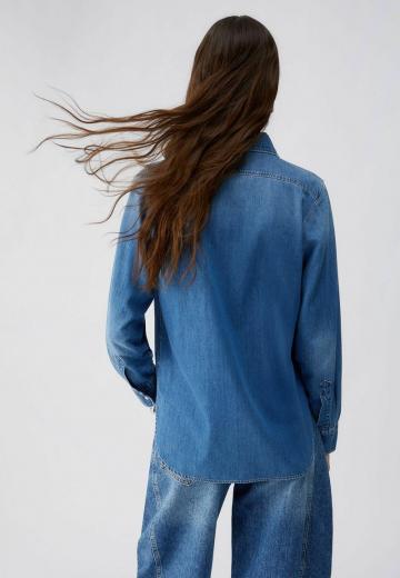 Джинсовая блузка