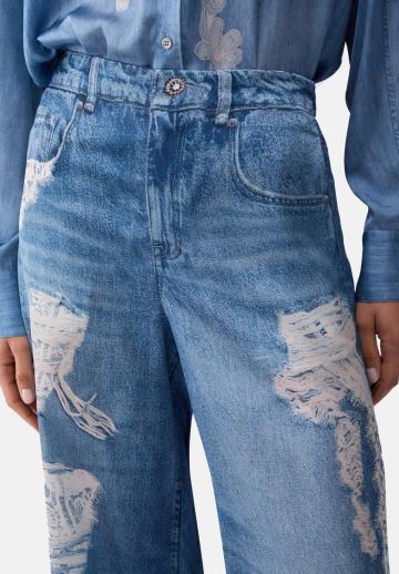 Свободные джинсы