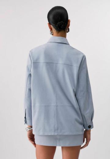 Кожаное пальто