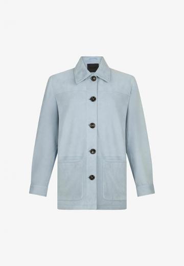 Кожаное пальто