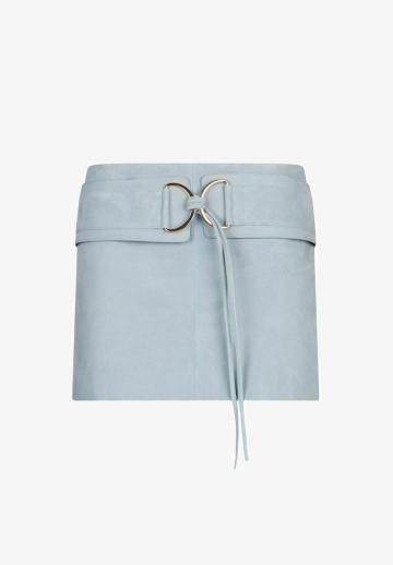 Кожаная юбка