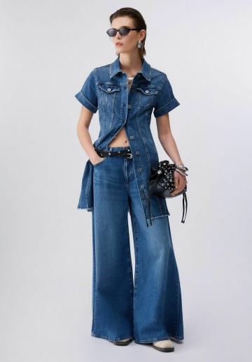 Джинсовое платье