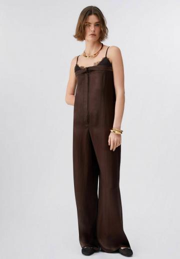 Джинсовый комбинезон