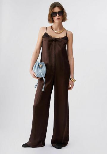 Джинсовый комбинезон