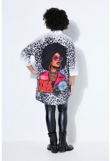 Длинная блузка