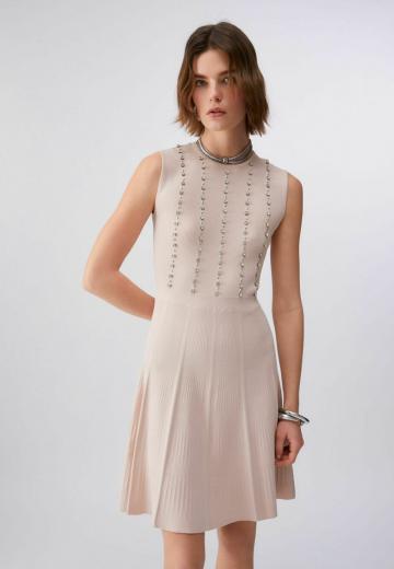 Вязаное платье