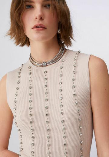 Вязаное платье