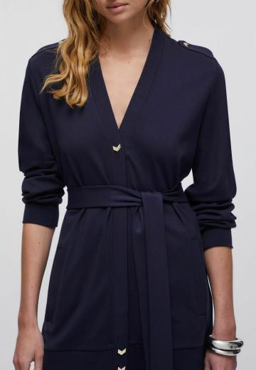 Длинный кардиган