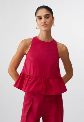 Блузка без рукавов