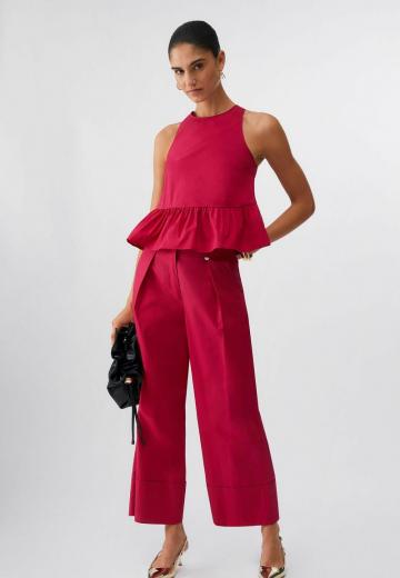 Блузка без рукавов