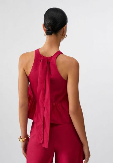 Блузка без рукавов