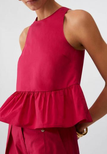 Блузка без рукавов