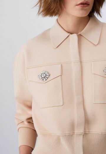 Блейзер с накладными карманами